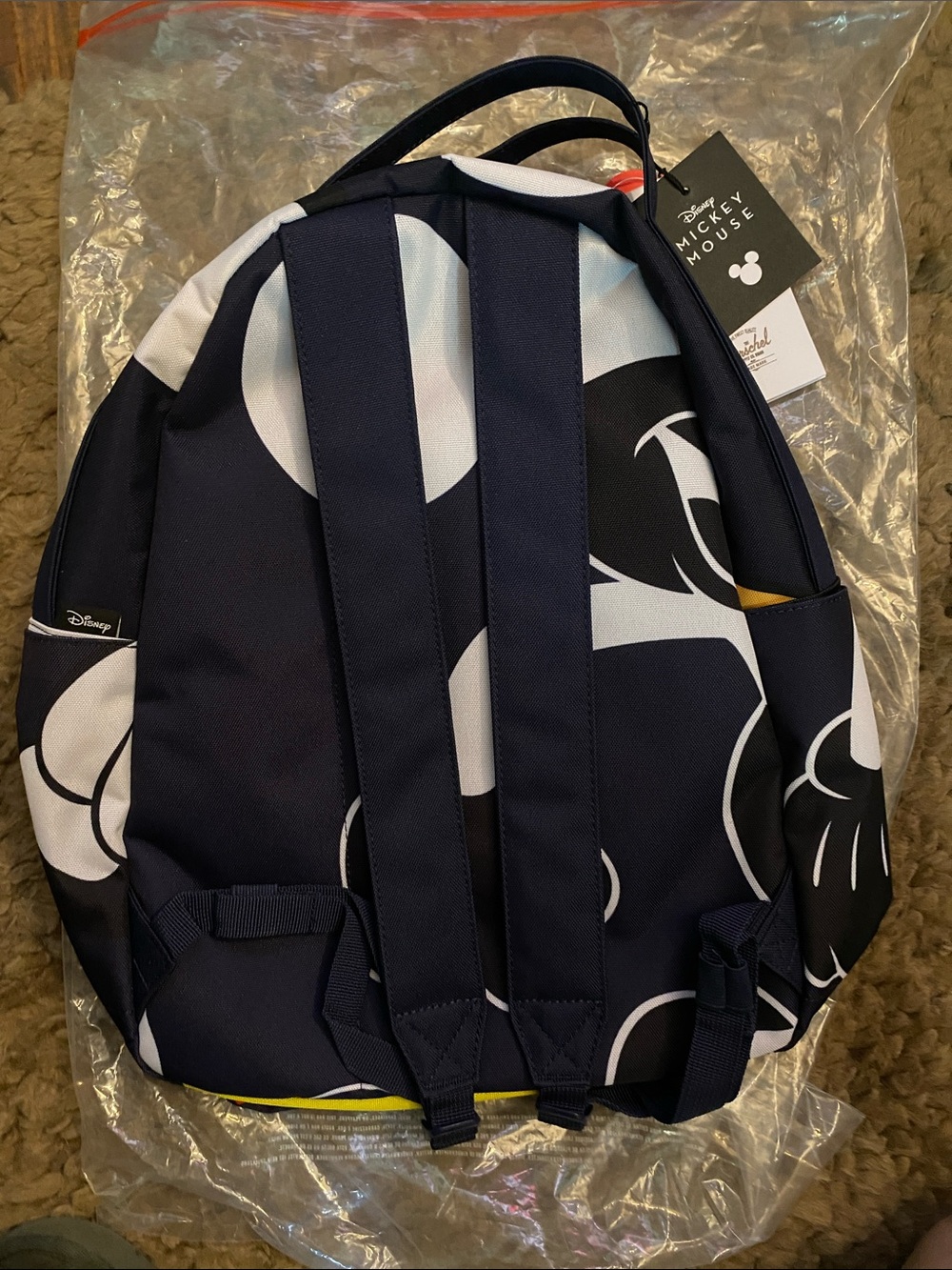 Herschel Supply Company Navy Mickey Graphic Backpack - Picture 2 of 4